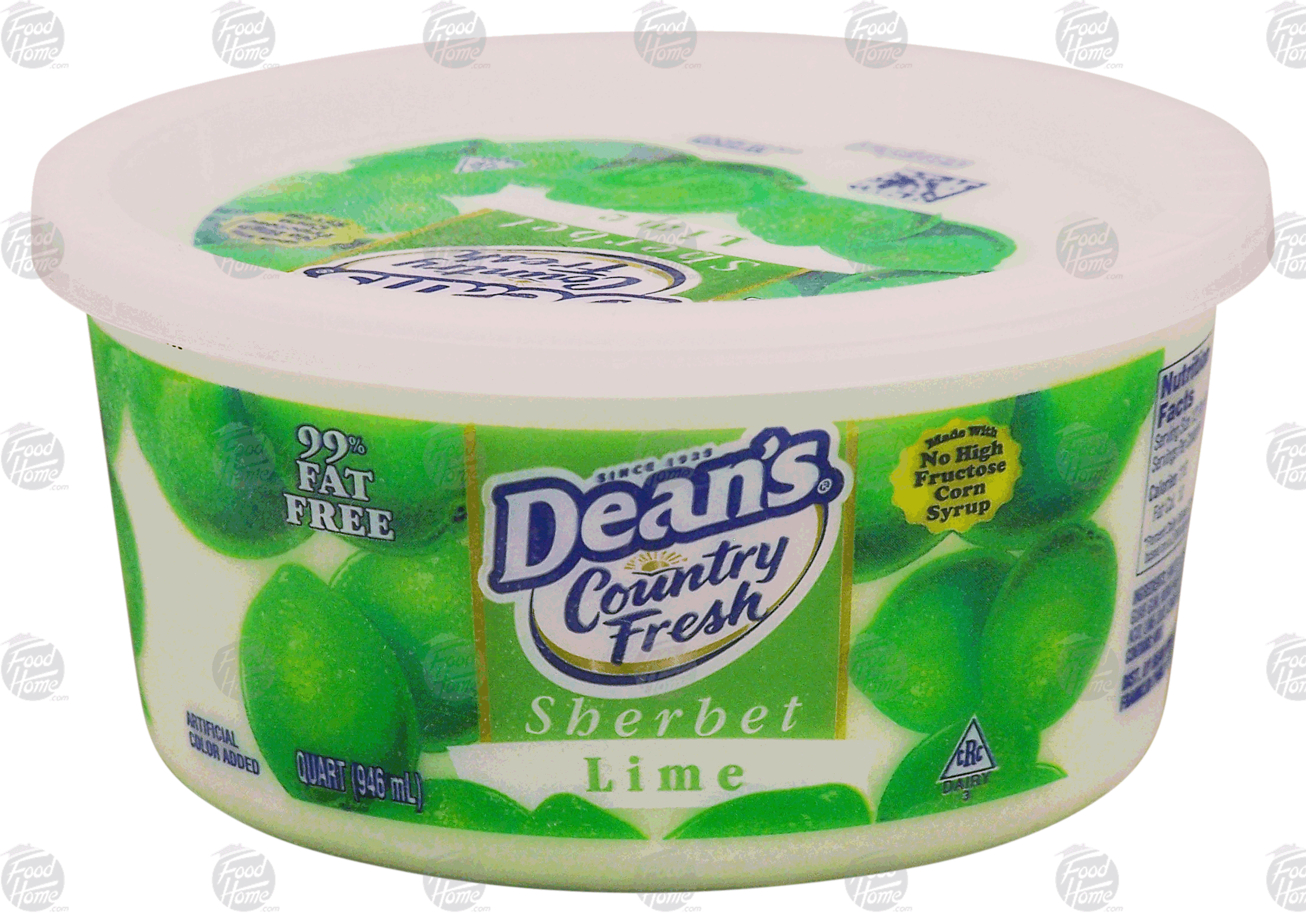 Dean's Country Fresh lime sherbet Full-Size Picture